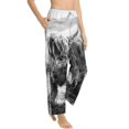 thumbnail image 2 of Balery Yak print Women's Pajama Pants,Ultra Lightweight Pjs,Lounge Pant-Medium, 2 of 9