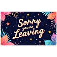 thumbnail image 6 of LUUFILx Sorry You Are Leaving Banner Backdrop Decorations Farewell Party Supplies Colorful Stars Theme Background Photography Props Office Goodbye Decor, 6 of 8