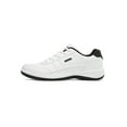 thumbnail image 5 of Ferndule Men Walking Shoes Lace Up Sneakers Workout Fitness Running Shoe Comfort Breathable Fashion Sneaker Mens Low Top Round Toe White 11, 5 of 5