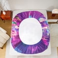 thumbnail image 5 of Castle Fairy Cyberpunk Gamepads Bed Sheets for Kids Children,Futuristic Cubes King Sheets, 5 of 7