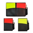 thumbnail image 2 of Conjunto de Tarjetas de Árbitro de Fútbol, ​​Conjunto de Tarjetas de Árbitro de fútbol, ​​Conjunto de Tarjetas de Árbitro de Fútbol de Durabilidad, Cartera de Cuero, 2 of 8
