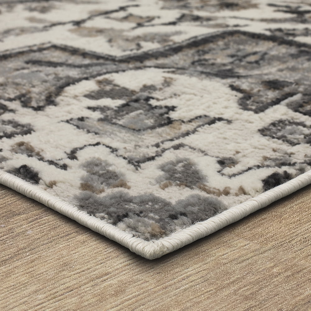 Mohawk Home Priam Indoor Woven Area Rug, Grey, 7'10" x 10'