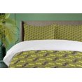 thumbnail image 4 of Ambesonne Olive Duvet Cover Sets, Organic Healthy Leafy Foods, 2-Queen, Fawn and Dark Purple, 4 of 7