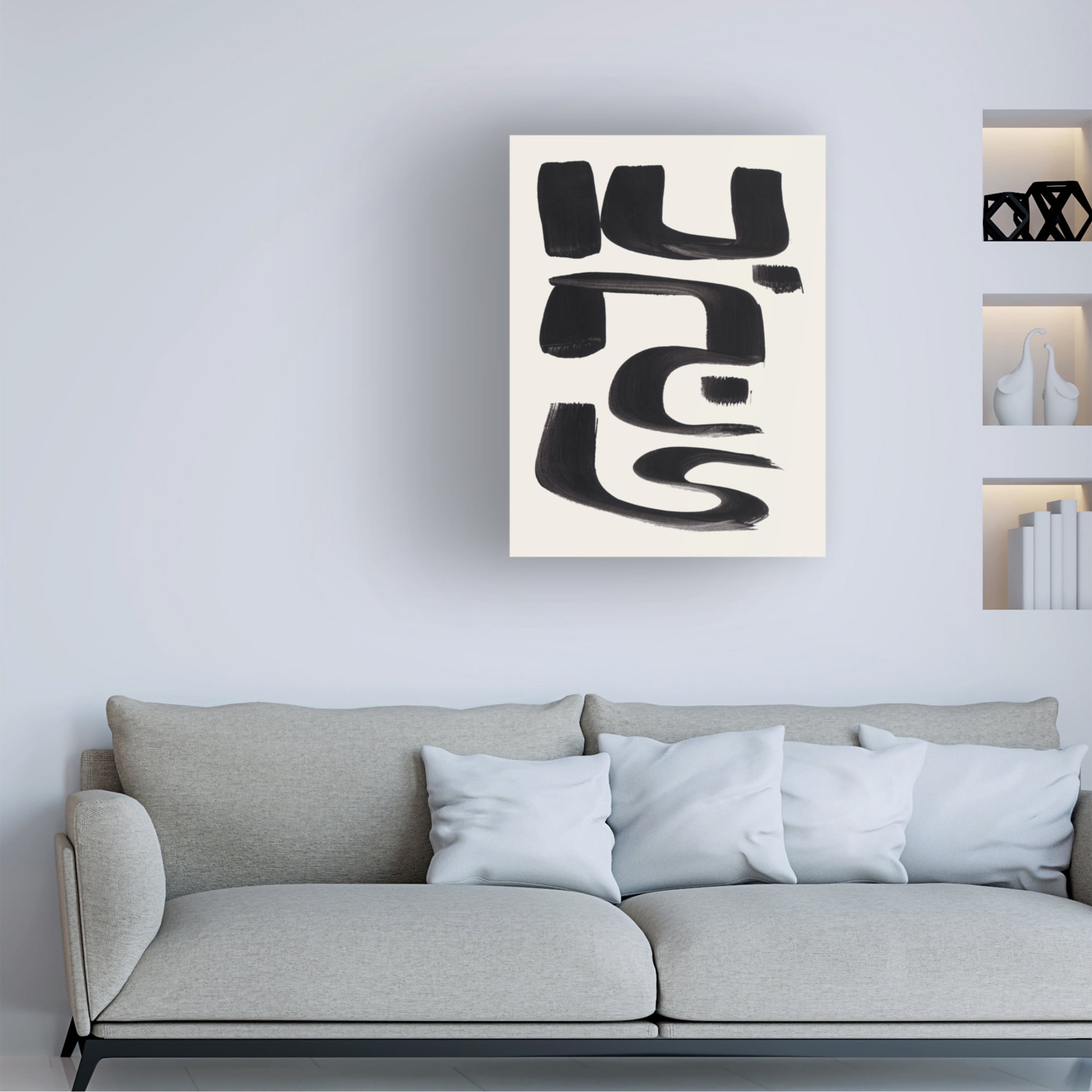 Trademark Fine Art Ejaaz Haniff Abstract Arabic Canvas Wall Art