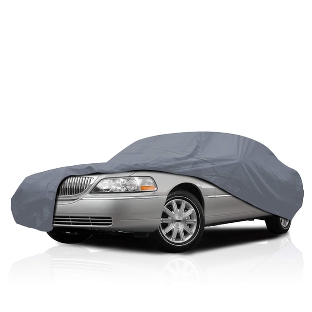 5 Layer Full Coverage Semi Custom Fit Car Cover for Lincoln Continental 1998-2001 Sedan 4-Door