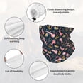 thumbnail image 3 of Neck Gaiter Face Cover Scarf, Trendy cute pink Axolotl Soft Face Sun Mask Cover Scarf Headband Cooling Sweat Absorbing Bandanas Hiking Cycling Running, 3 of 7