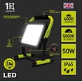 thumbnail image 3 of Reflector LED Portatil Luceco 50W 4000 Lumenes, 3 of 3