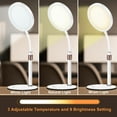 thumbnail image 6 of Zcppqinho Light Therapy Lamp, UV-Free 10000 Lux Therapy Light with 3 Color Temperature Modes & Adjustable Brightness & Timer, 6 of 8