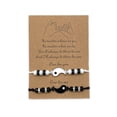 thumbnail image 1 of 2022 nuevas pulseras de mejores amigos para 2 pulseras de cordón ajustable Yin Yang a juego para Bff relación de amistad novio Girlfr Dengxun unisex, 1 of 2