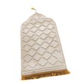 thumbnail image 1 of Irregular Prayer Rug Portable Blanket for Cafe Indoor Office Living Room Holiday Milky White, 1 of 9