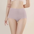thumbnail image 2 of Women's Seamless High Waist Panties Breathable Pure Gusset Briefs Feeling Floral Lift & Underwear Comfortable Soft Fit, 2 of 6