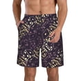 thumbnail image 1 of Balery Dice Traje de Baño Estilo Hawaiano para Hombre, Shorts de Secado Rápido con Bolsillos-3X-Large, 1 of 6
