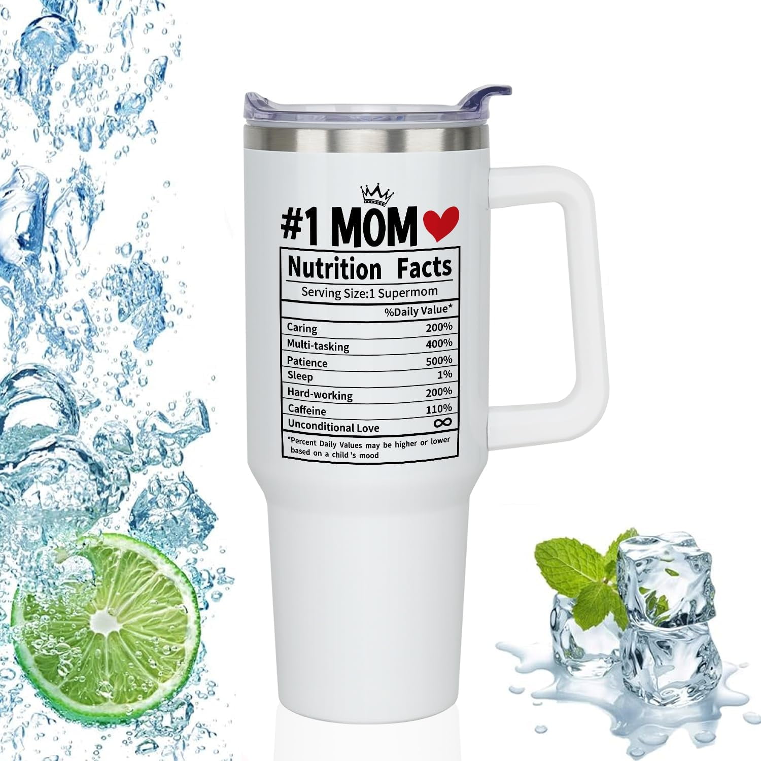 Gifts For Mom From Daughter Mother''S Day Gifts Mom Birthday Gifts 40 Oz Mom Tumbler With Handle And Straw