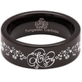 thumbnail image 5 of Love Tungsten Carbide Ring, 5 of 9