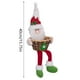 thumbnail image 3 of Adornos navideños: caramelos Adorno navideño de escritorio Caramelos Piernas largas Papá Noel Muñeco de nieve Caramelos grandes, 3 of 3