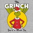 thumbnail image 2 of Junior's Dr. Seuss Christmas Grinch You're a Mean One  Graphic T-Shirt, 2 of 4