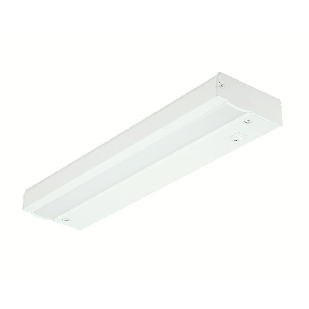 Commercial Electric 12 in. White LED Direct Wire Under Light