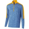 thumbnail image 5 of Holloway Sportswear S Boys ELECTRIFY 1/2 ZIP PULLOVER Royal Heather/Light Gold 222642, 5 of 7