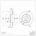 thumbnail image 2 of Rear Dynamic Friction Company Disc Brake Rotor 600-63032 (1), 2 of 2