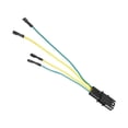 thumbnail image 3 of Cable calefactor para espejos laterales,Cable conector de calefacción para espejo lateral de 4 pines,Reemplazo compatible con cable calefactor para espejo lateral,Cable resistente para, 3 of 8