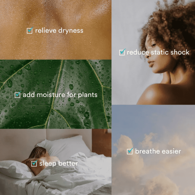 HoMedics Portable Ultrasonic Humidifier