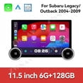 thumbnail image 3 of ZWNAV 11.5 inch Android 15 Car Radio For Subaru Legacy/Outback 2004-2009 Car Multimedia Video Player GPS Navigation Carplay Head Unit Touch Screen 4G, 3 of 15