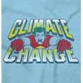 thumbnail image 2 of Climate Change Super Hero Men's Graphic T Shirt Tees Brisco Brands M, 2 of 6