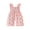 Pink, variant on BemeyourBBs Toddler Baby Girl Summer Clothes Baby Girl Pink Cherry Outfit Smocked Romper 6 12 18 24Months 2 3 4 Years Cherry Print Flying Sleeve Wide Leg Pants Jumpsuit