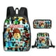 thumbnail image 2 of Conjunto de tres piezas de Bolsa Escolar Roblox con impresión 3D, mochila para estudiantes de primaria y secundaria, bolso para bolígrafos Satchel, 2 of 4