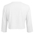 thumbnail image 6 of Arlun Fall Cropped Cardigan for Women Lightweight 3/4 Length Sleeve Open Front Cardigans for Oktoberfest Trendy Casual Crew Neck Solid Color Basic Thin Outerwear, 6 of 7