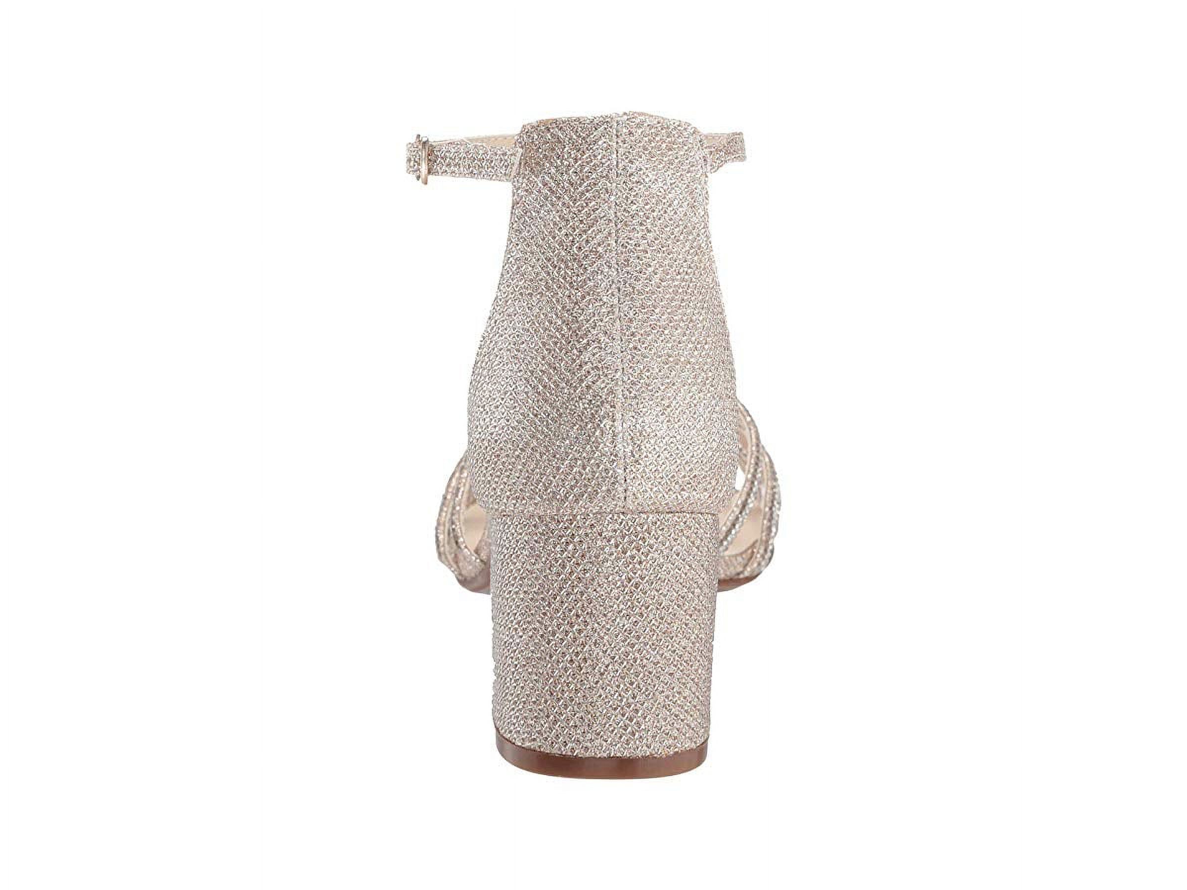 Touch Ups Womens Zoey Ankle Strap Block Heel Evening Sandals