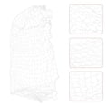 thumbnail image 1 of Raindrops 1Pair White Football Playing Net for Training Indoor Outdoor Backyard Practice, 1 of 8