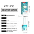 thumbnail image 3 of Pintura para dientes, pintura para blanquear los dientes instantánea, pintura para blanquear los dientes instantánea, quitamanchas para blanquear los dientes, esmalte de dientes tenso 15 ml, 3 of 5