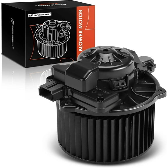 A-Premium HVAC Heater Blower Motor with Fan Cage Compatible with Kia Forte 2019-2022, Niro 2017-2019 & Hyundai Ioniq 2017-2019, Front Side