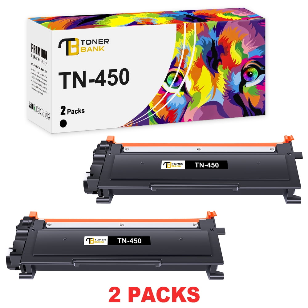 Toner Bank Compatible Toner Cartridges Replacement Brother TN-450 TN 450 TN420 TN-420 HL-2270DW HL-2280DW MFC-7860DW DCP-7065DN HL-2240 Black) - Walmart.com
