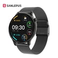 thumbnail image 1 of SANLEPUS 2023 nuevo reloj inteligente mujeres hombres impermeable Smartwatch Bluetooth llamadas oxígeno en sangre Monitor de ritmo cardíaco pulsera de Fitness Tan Jianjun unisex, 1 of 2