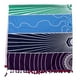 thumbnail image 1 of Dry Polyester Beach Towel with Colorful Mandala Print for Beach, Yoga, Picnic, Travel, Camping, and Wall Decoration, 1 of 3