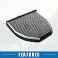 thumbnail image 6 of Cabin Air Filter No.2128300318 Engine Air Filter Replacement for Mercedes-Benz AMG GT 2017-2021, 6 of 6