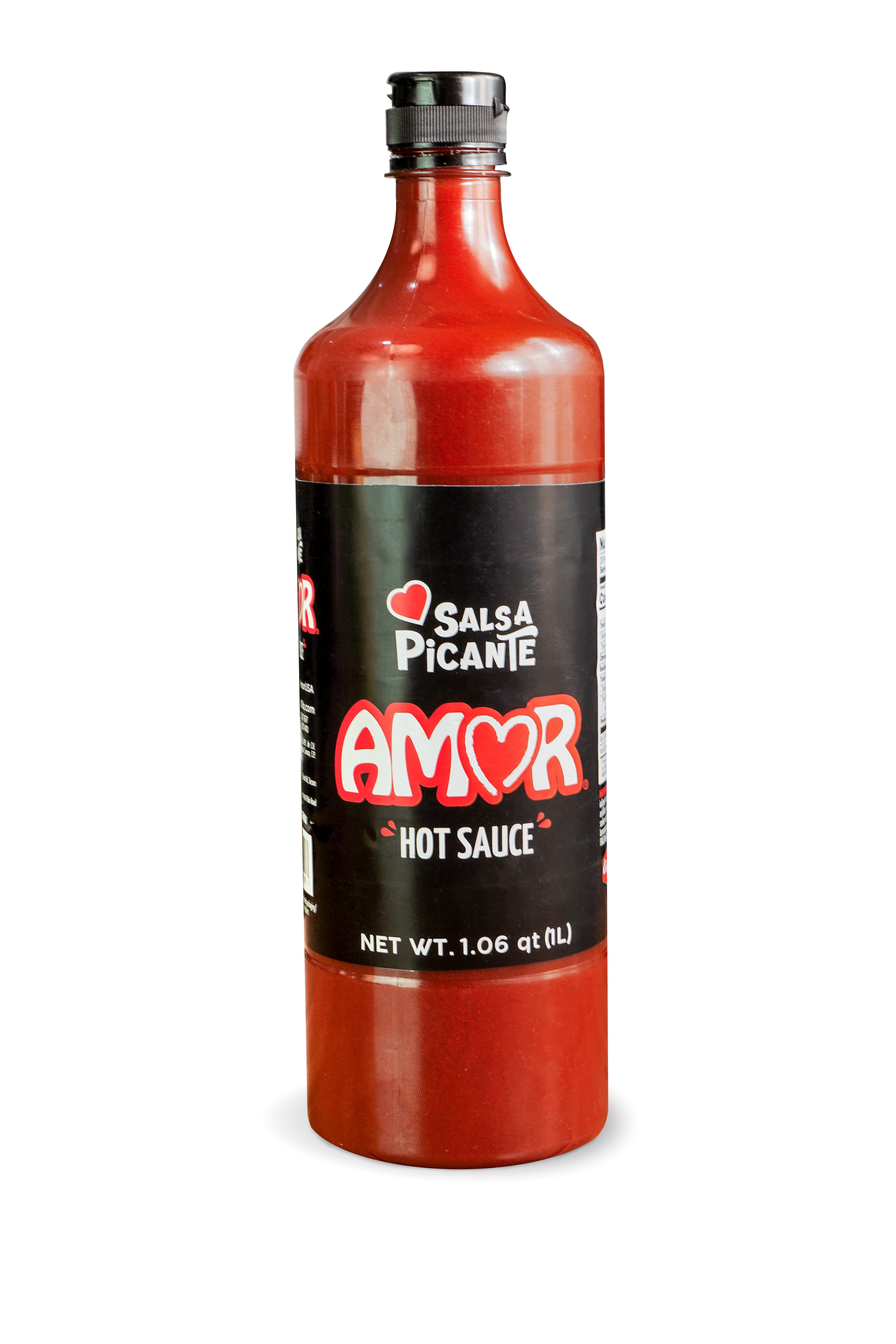 (4 pack) Amor Salsa Hot 12/33oz