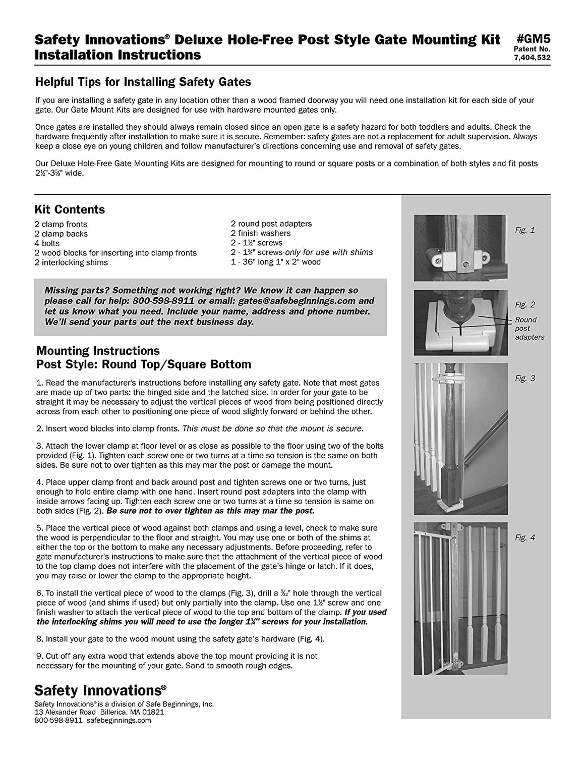 No hole stairway baby gate hotsell mounting kit