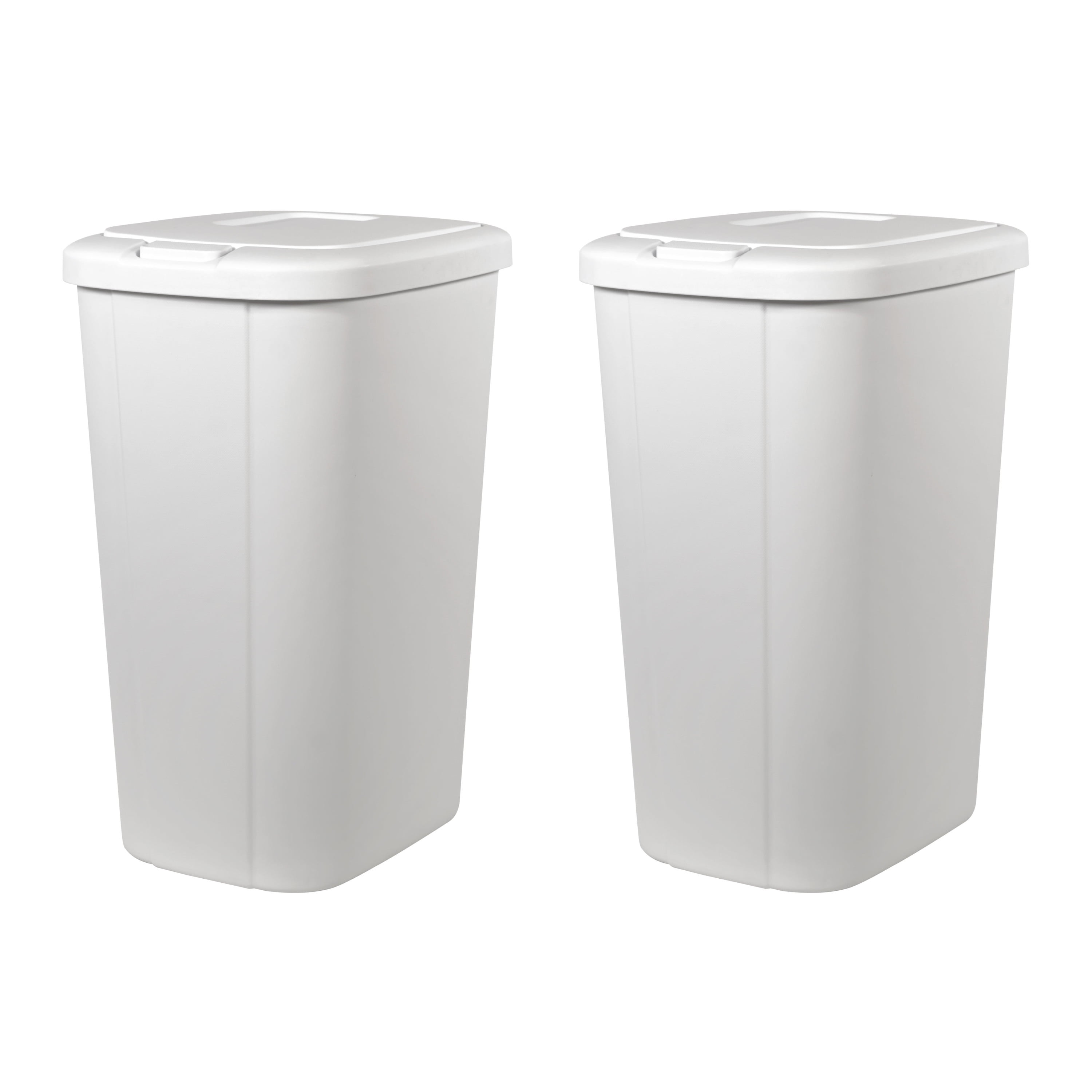 White Plastic Whooty Hoot Wastebasket by Mainstays MS13-006-001-11 