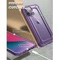 thumbnail image 6 of SUPCASE Unicorn Beetle EXO Pro Series iPhone 12 Pro Max Case 6.7" (2020 Release), Premium Hybrid Protective Clear Bumper Case for Apple iPhone 12 Pro Max With Built-in Screen Protector (Purple), 6 of 8