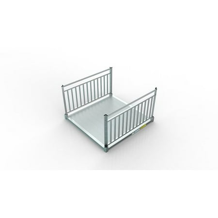 EZ-ACCESS Pathway 3G Access Solid Surface Modular Ramp with Pickets