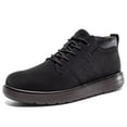 thumbnail image 2 of Men's Fashion Sneakers Chukaa Boots Leather Shoes Lace Up Lightweight Dress Boots Walking Driving Shoes, 2 of 5