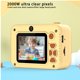 thumbnail image 4 of Cámara digital, regalo navideño para niños, alta definición, toma frontal y trasera, 2000 W, mini cámara de video de 2.0 pulgadas, puede tomar fotografías sin tarjeta, cámaras digitales, 4 of 7