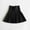 Black, variant on Toddler Girls' School Uniform Pleated Skirt - Black Cotton, 4-5T - Breathable, Durable for Back to School