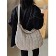 thumbnail image 4 of LinYooLi Sac à Bandoulière Mode pour Femmes Sac Hobo Sac à Main Dumpling Grande Capacité, 4 of 6