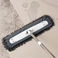 thumbnail image 5 of Flat Mop For Tile And Wood Floors, 2 In 1 Wet Dry Microfiber Floor Mop With Hands Free Wringing, Lightweight Self Wringing Spin Mop For Hardwood Laminate And Tile Floor Cleaning, 5 of 6