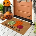 thumbnail image 1 of Home Textile Carpet Clearance Happy Halloween Decorative Seasonal Fall Halloween Party Floor Mat For Home Halloween Indoor Outdoor 16 X24 Inch, Home Textile Carpet, 1 of 4
