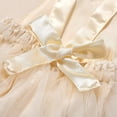 thumbnail image 5 of Seyurigaoka Baby Romper Dress with Mesh Stitching, One Letter Print Costume, 5 of 7